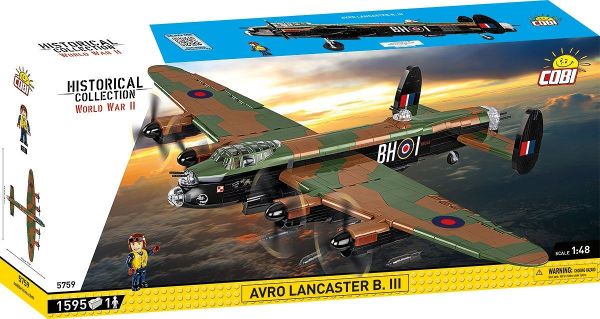 COB5759 - Militärflugzeug Avro Lancaster B. III - 1595 Teile - 1