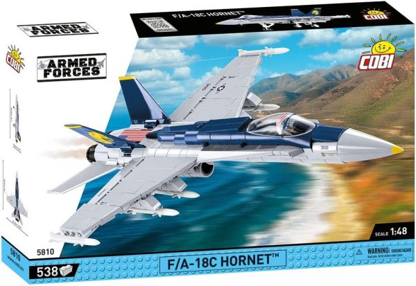 COB5810 - F/A-18C HORNET Militärflugzeug – 538 Stück - 1