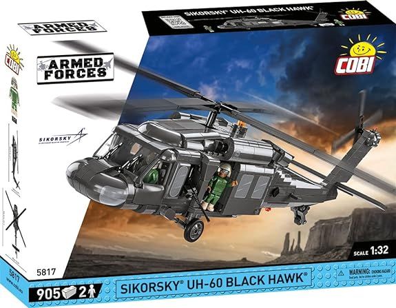 COB5817 - SIKORSKY UH-60 Black Hawk Militärhubschrauber – 905 Teile - 1