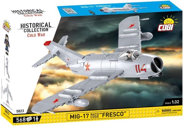 COB5823 - Militärflugzeug MIG-17 FRESCO - 568 Teile - 1