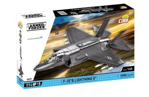 COB5829 - F-35B LIGHTNING II Militärflugzeug – 594 Teile - 1