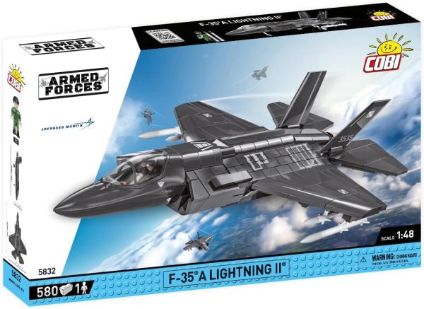 COB5832 - F-35A LIGHTNING II Militärflugzeug – 580 Teile - 1