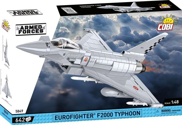 COB5849 - Militärflugzeug EUROFIGHTER F2000 Typhoon - 642 Teile - 1