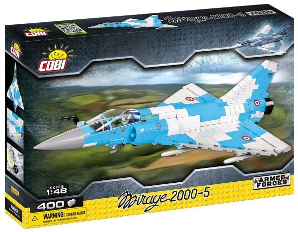 COB5891 - Militärflugzeug Mirage 2000-5 - 400 Teile - 1