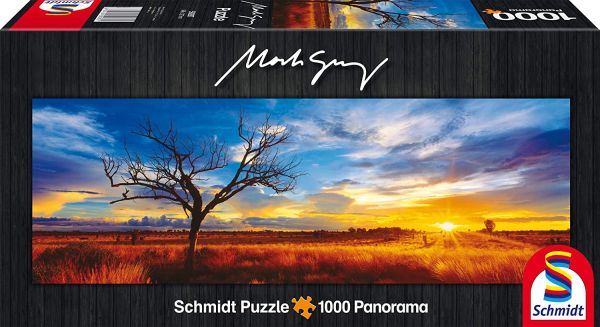 SCM59287 - 1000 Teile Puzzle Sonnenuntergang in der Oak-Wüste in Australien - 1