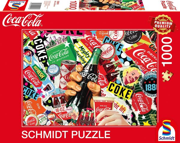 SCM59916 - Puzzle 1000 Teile Es ist Coca Cola - 1