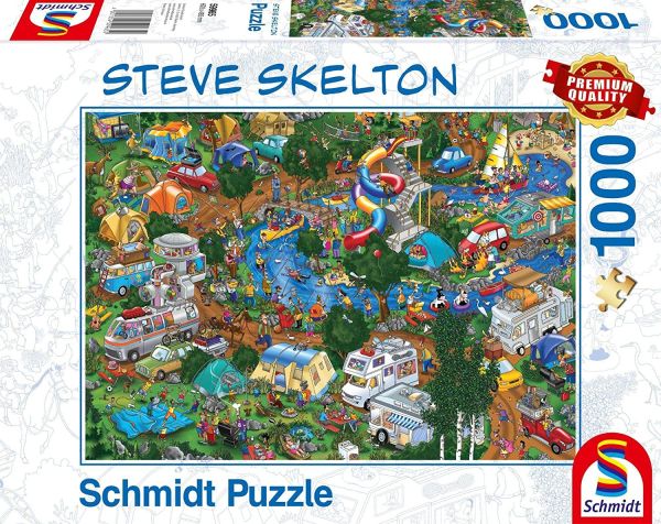 SCM59965 - Puzzle 1000 Teile Auszeit aus dem Alltag Steve SKELTON - 1