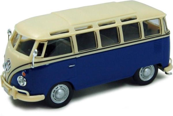 CAR60330DBL - VOLKSWAGEN T1 Samba Blau und Weiß - 1