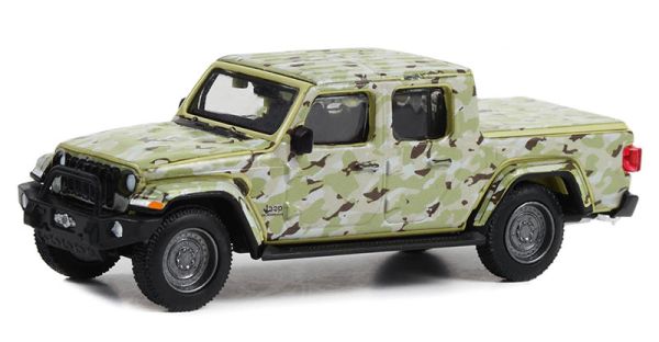 GREEN61030-F - JEEP Gladiator 2022 US-Armee aus der Serie BATAILLON 64 in Blisterverpackung. - 1