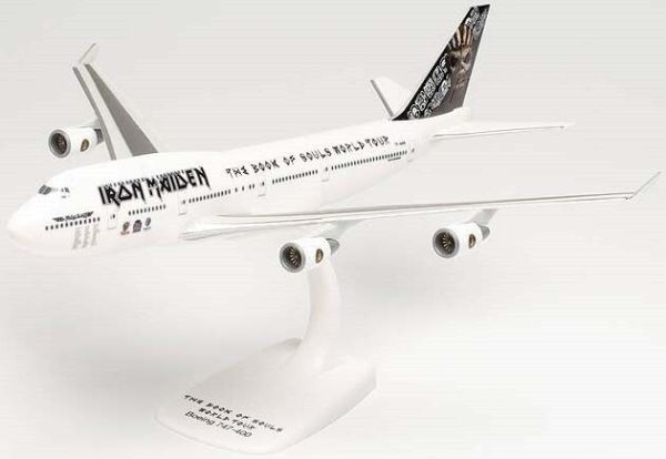 HER613293 - BOEING 747-400 Iron Maiden Ed Force One Book o Souls W.T. 16 - 1