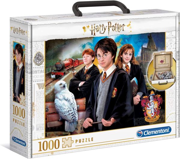 CLE61882 - Harry Potter Koffer-Puzzle mit 1000 Teilen - 1