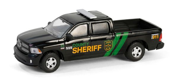 GREEN62030-A - DODGE Ram 1500 2013 Country Sheriff aus der TV-Serie YELLOWSTONE in Blisterverpackung - 1