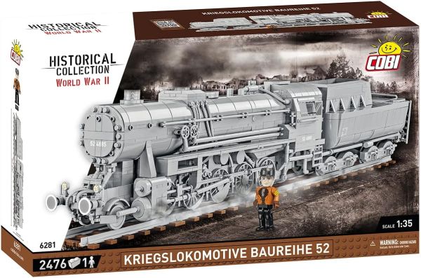 COB6281 - KRIEGSLOKOMOTIVE Baureihe 52 Lokomotive - 2476 Teile - 1