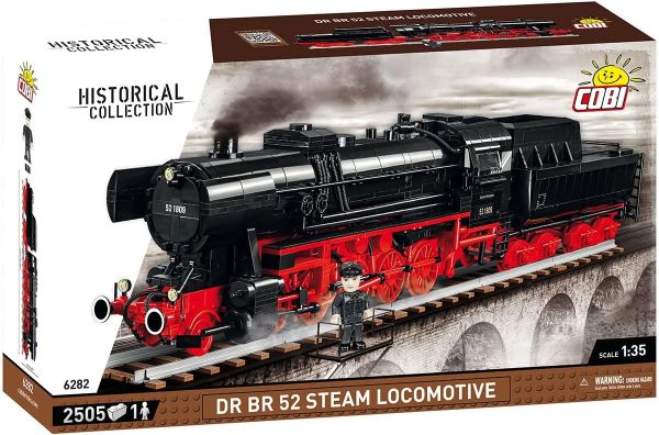 COB6282 - Dampflokomotive BR 52 der DR – 2505 Teile - 1