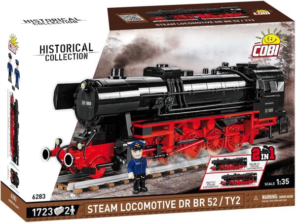 COB6283 - Lokomotive STEAM DR BR 52/Typ 2 – 1723 Teile - 1