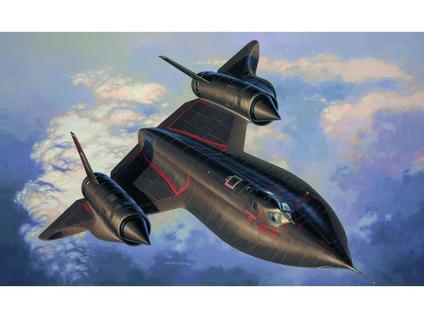 REV63652 - Model Set Jagdflugzeug Lockheed SR-71 Blackbird mit Bemalung zum Zusammenbauen. - 1