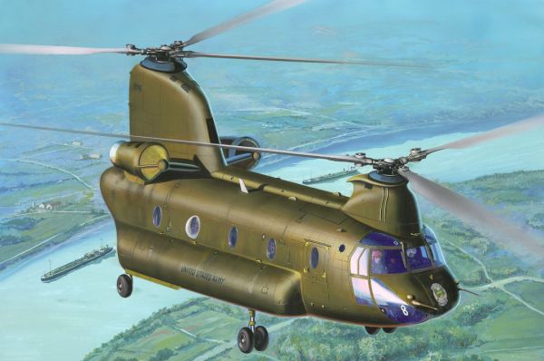 REV63825 - Model Set CH-47D Chinook Modell zum Bauen und Bemalen - 1