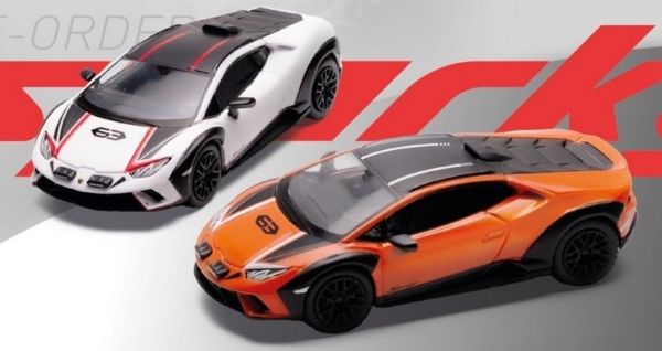 SPAYCOMBO64009 - LAMBORGHINI Huracan Sterrato Combo Set weiß und orange - 1