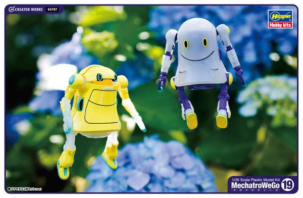 HAW64797 - Mechatrowego N°19 Go-Sto - Shi-Su & Poncho zum Zusammenbauen und Bemalen - 1