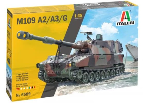 ITA6589 - Panzer M-109/ A2-A3-G zum Zusammenbauen und Bemalen - 1