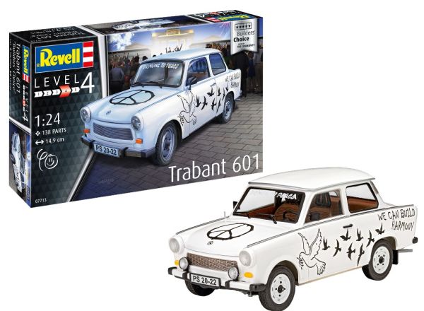 REV67713 - Trabant 601S zum Zusammenbauen und Lackieren mit Zubehör - 1