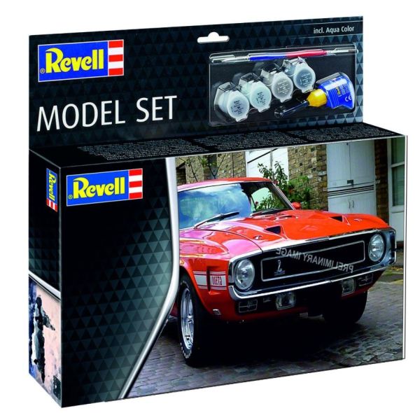 REV67729 - MODEL SET - SHELBY Mustang GT500 mit Lackierung zum Zusammenbauen - 1