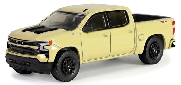 GREEN68050-C - CHEVROLET Silverado LT Trail boss 2023 beige aus der SHOWROOM FLOOR Serie in Blisterverpackung. - 1