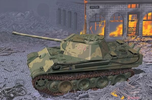 DRA6913 - Kampfpanzer PANTHER G mit Turmpanzerung Premium Edition zum Zusammenbauen und Bemalen - 1