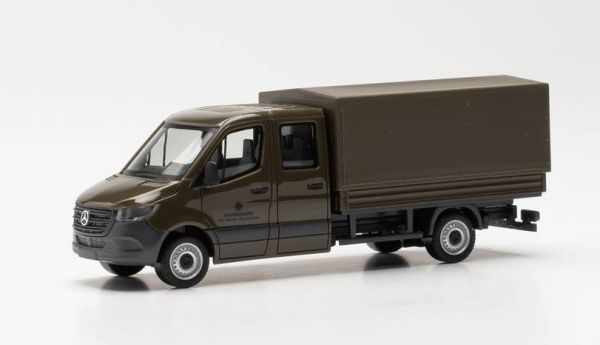 HER700795 - MERCEDES SPRINTER braun Doppelkabine BUNDSWEHR - 1