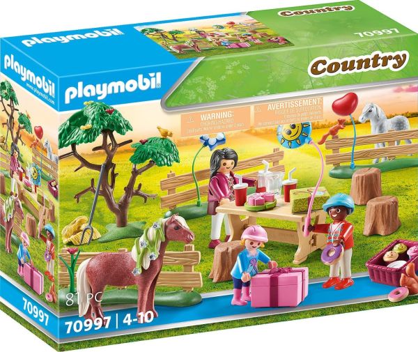 PLAY70997 - Partydekoration mit Ponys - 1