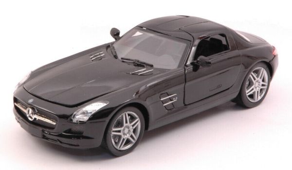 NEW71263C - MERCEDES-BENZ SLS AMG schwarz - 1