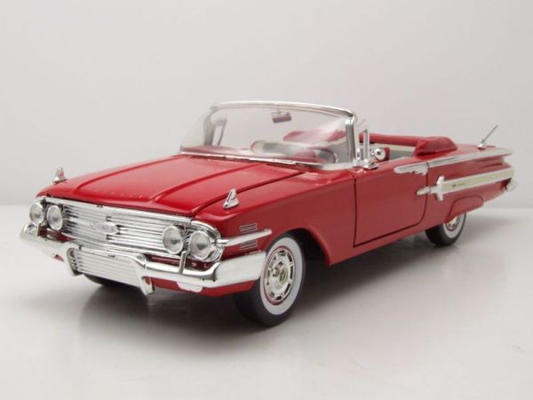 MMX73110ROUGE - CHEVROLET Impala Cabrio 1960 rot - 1