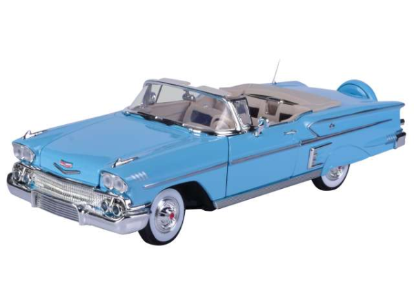 MMX73112BLEU - CHEVROLET Impala von 1958 blau - 1