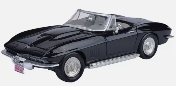 MMAX73224NOIR - CHEVROLET Corvette 1967 Schwarz - 1