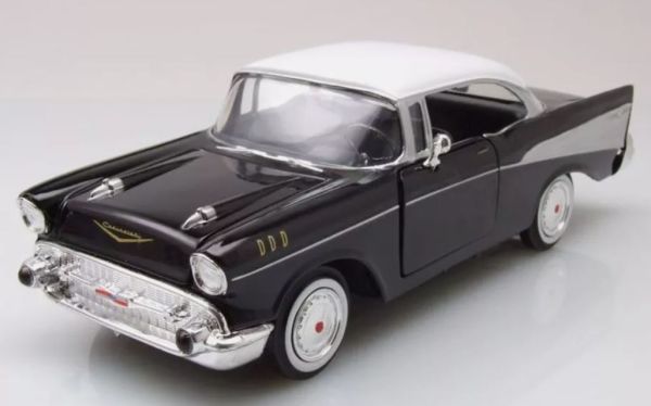 MMAX73228NOIR - CHEVROLET Bel Air 1957 Schwarz - 1