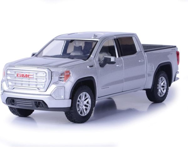 MMX73670ARGENT - GMC Sierra 1500 SLT Doppelkabine 2019 Silber - 1