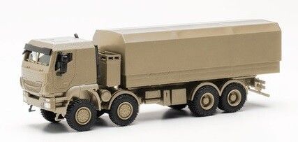 HER746984 - IVECO Trakker 8x8 mit Planenpritsche sandbeige - 1