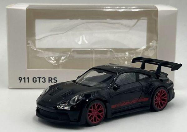 NOREV750062 - PORSCHE 911 GT3 RS 2022 Schwarz mit roten Aufklebern - Jet-Car - 1