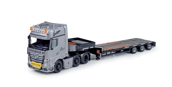 TEK75216 - MERCEDES ACTROS 6x4 mit Tieflader 3-achsig HOOGENRAAD - 1