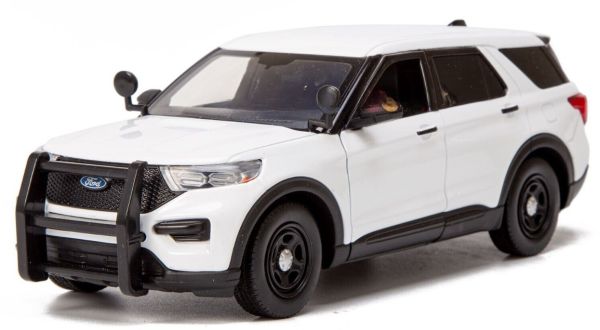 MMX76990BLANC - FORD Police Interceptor Utility 2022 weiß. - 1