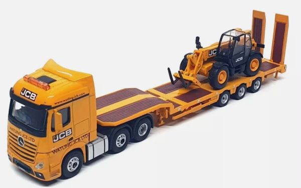 OXF76MB012 - MERCEDES-BENZ Actros 6x2 mit Geräteträger 3 Achsen und Teleskoplader JCB 531-70 - 1