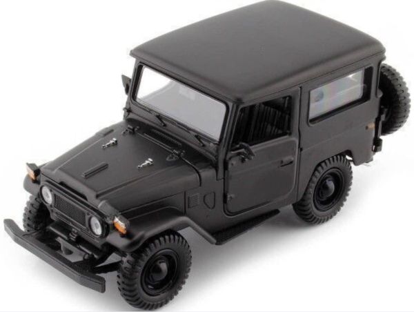 MMX79323NOIR - TOYOTA FJ40 1974 Schwarz matt - 1