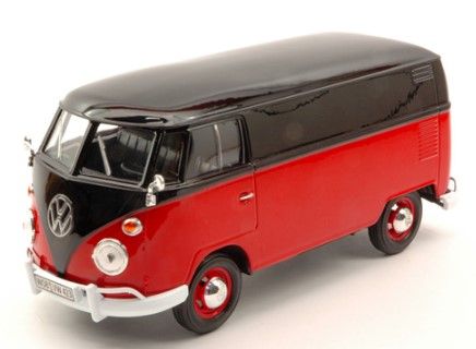 MMX79342ROUGE - VOLKSWAGEN Typ 2 T1 Transporter 1959 Schwarz und Rot - 1