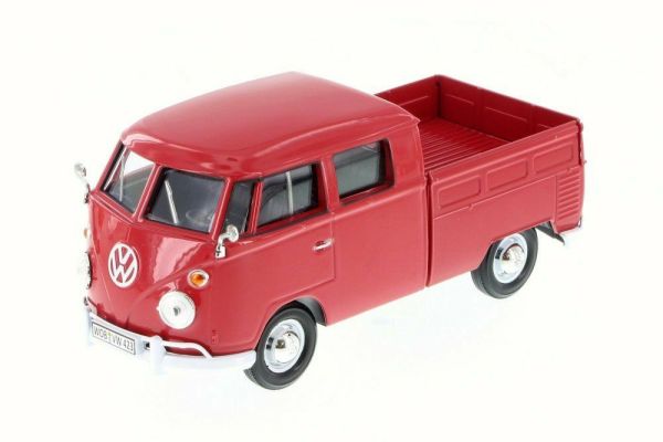 MMX79343RO - VOLKSWAGEN T1 Pick Up in roter Farbe. - 1