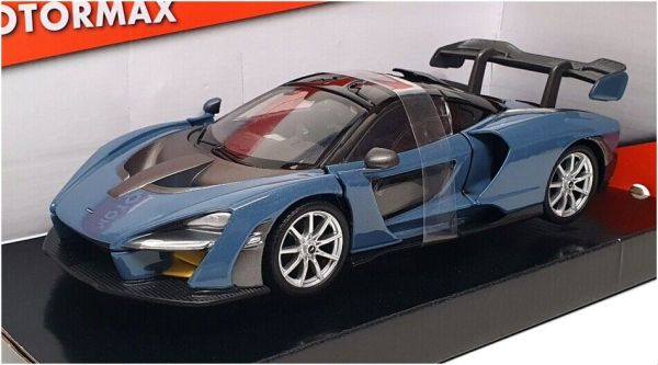 MMX79355BLEU - McLAREN Senna vision victory Blau - 1