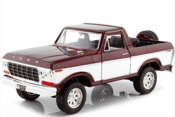 MMX79372BORDEAUX - FORD Bronco 1978 bordeauxrot - 1