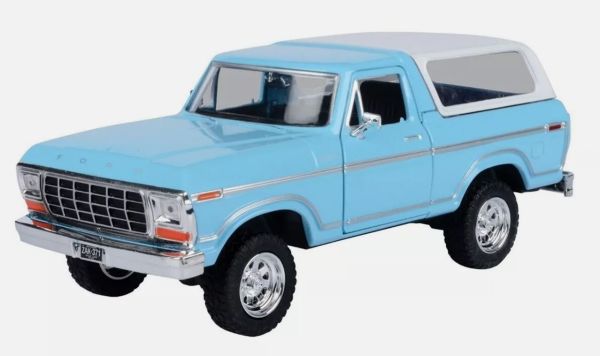 MMAX79373BLEU - FORD Bronco mit Hardtop 1978 Blau - 1