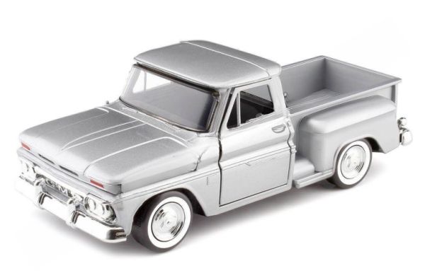 MMX79379ARGENT - CHEVY C10 Fleetside Pickup 1966 Silber - 1