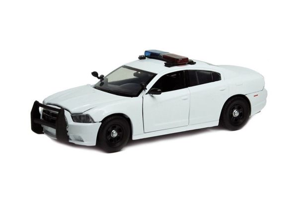 MMX79532BLANC - DODGE Charger Verfolgungsjagd 2011 Polizei mit Geräuschen und Lichtern - 1