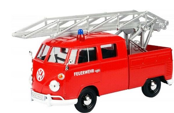 MMX79584 - VOLKSWAGEN T1 Feuerwehrmann mit großer Leiter - 1